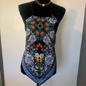 Floral bandana Top